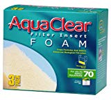3 pack foam replacement insert for Aquaclear power filter